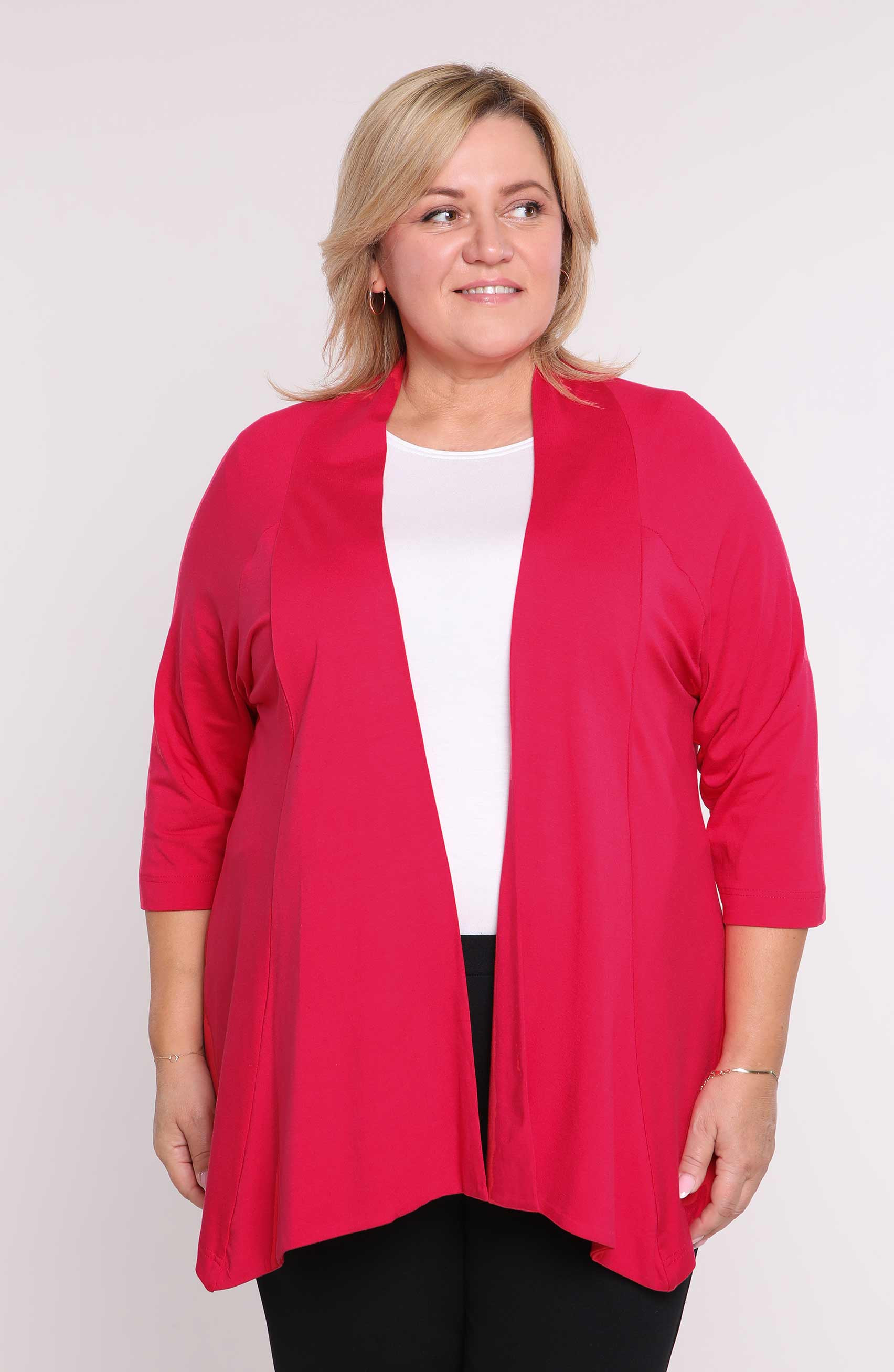 Czarny sweter z wiskozy